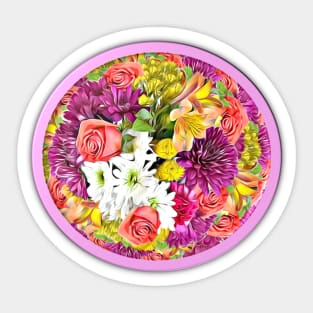 Pomander Bouquet No.1 Sticker